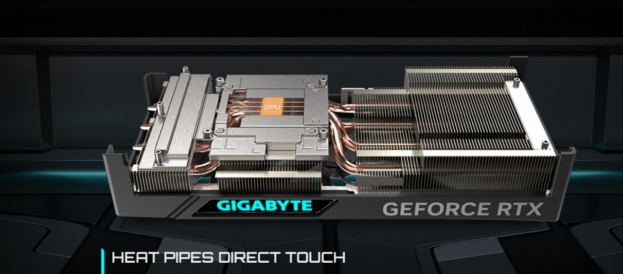 A large marketing image providing additional information about the product Gigabyte GeForce RTX 4070 SUPER Eagle OC 12GB GDDR6X  - Additional alt info not provided