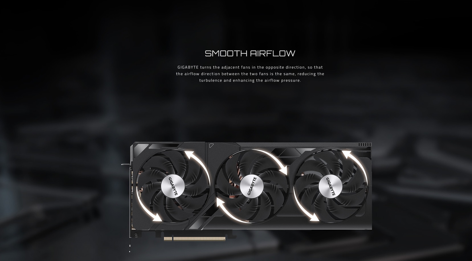 A large marketing image providing additional information about the product Gigabyte GeForce RTX 4080 SUPER Windforce 16GB GDDR6X - Additional alt info not provided