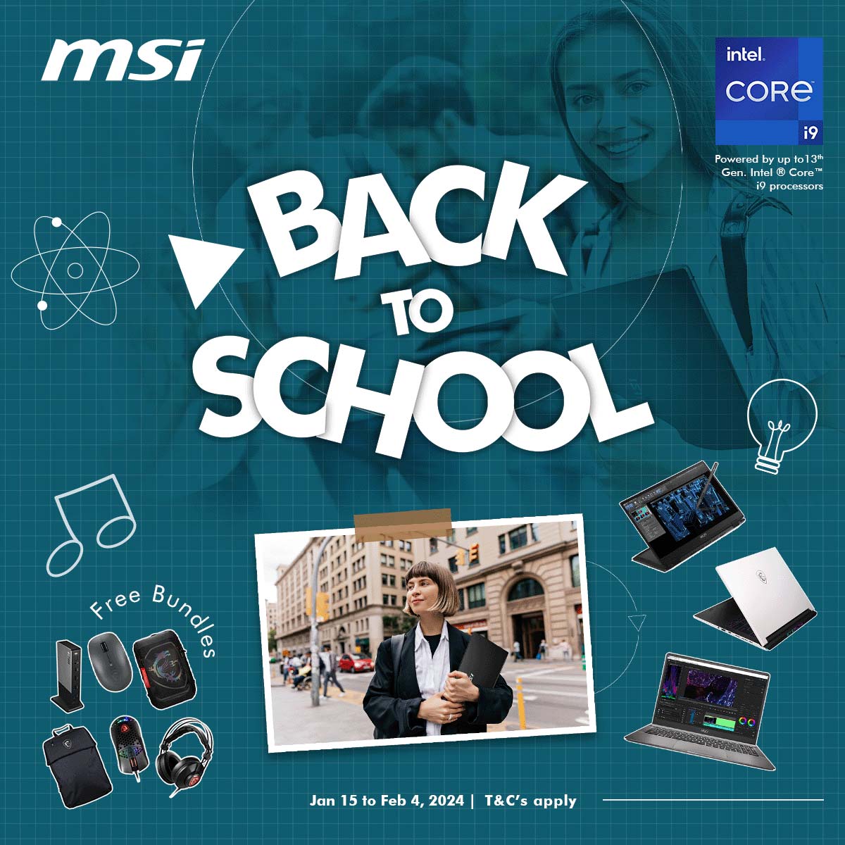 MSI Back To School 2024 PLE Computers