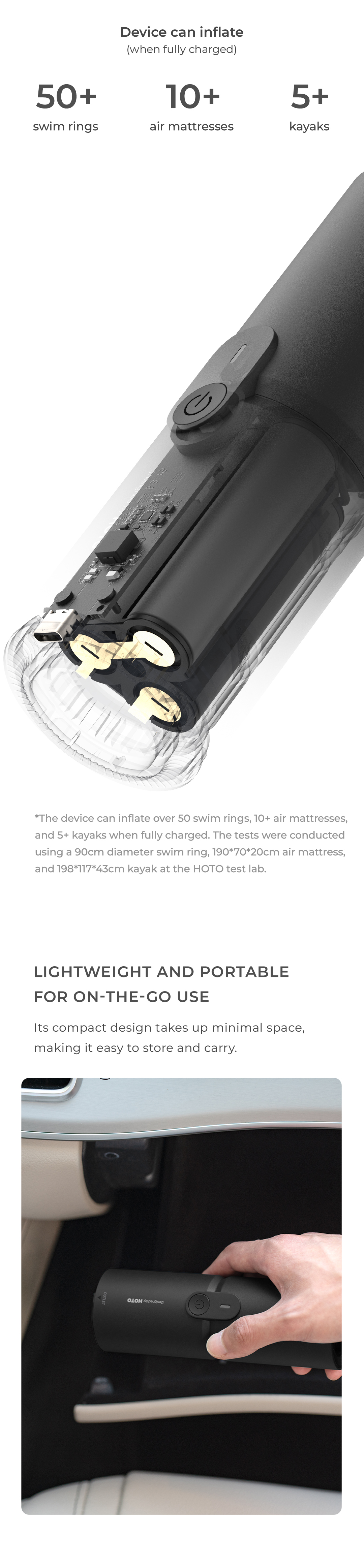 Hoto Compressed Air Capsule