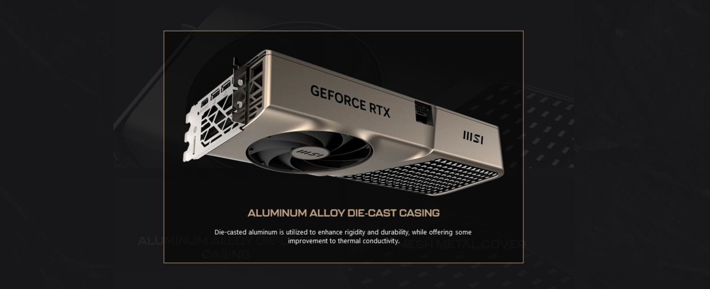 A large marketing image providing additional information about the product MSI GeForce RTX 4080 SUPER Expert 16GB GDDR6X - Additional alt info not provided