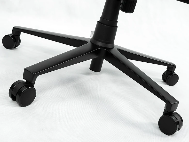 Matte black aluminium star base