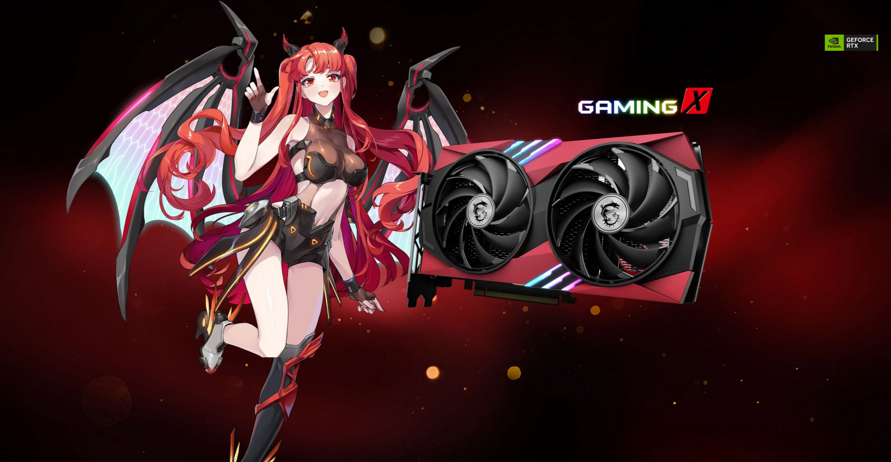 A large marketing image providing additional information about the product MSI GeForce RTX 4060 Gaming X MLG 8GB GDDR6 - Additional alt info not provided