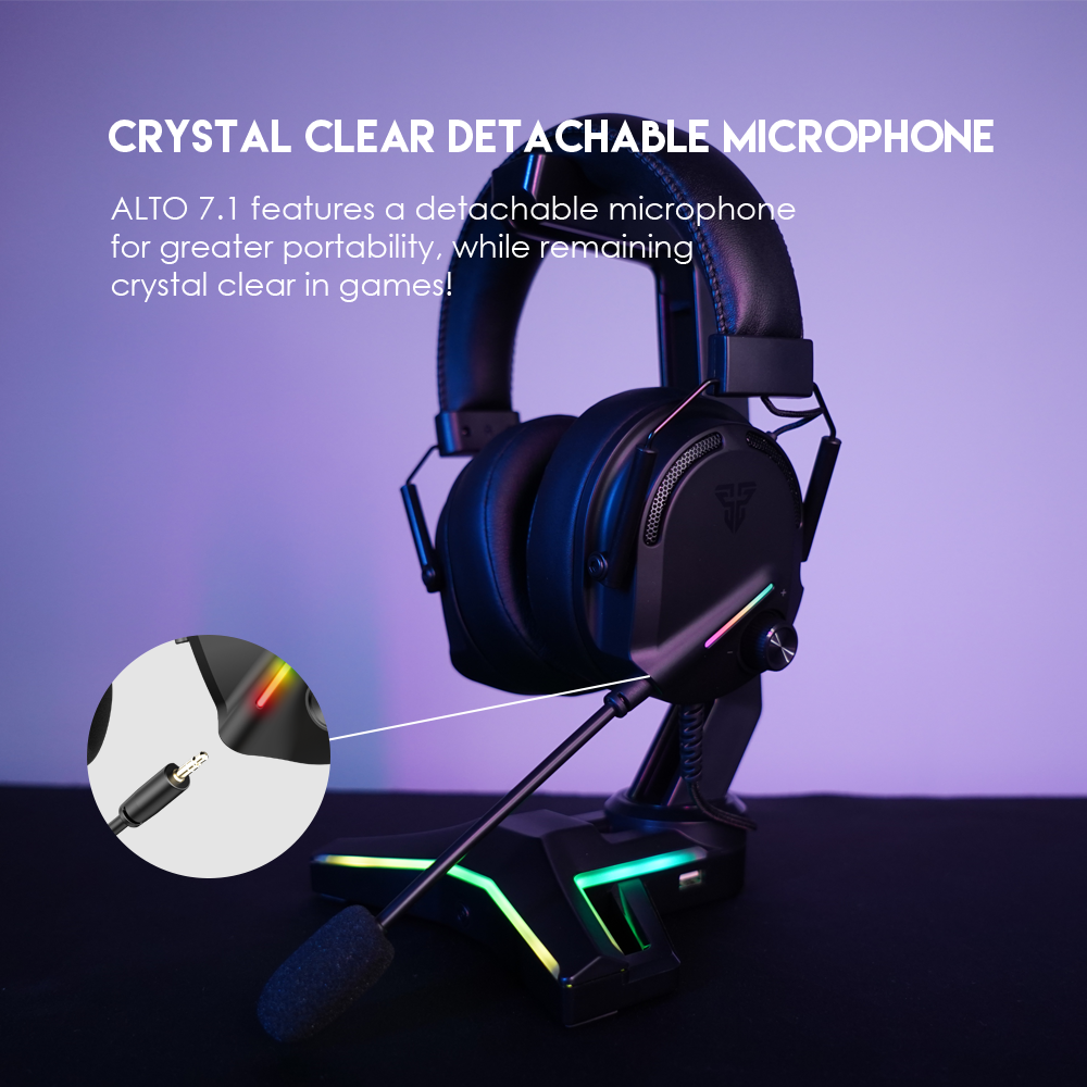 A large marketing image providing additional information about the product Fantech ALTO HG26 USB 7.1 Virtual Surround Sound Gaming Headset - Additional alt info not provided