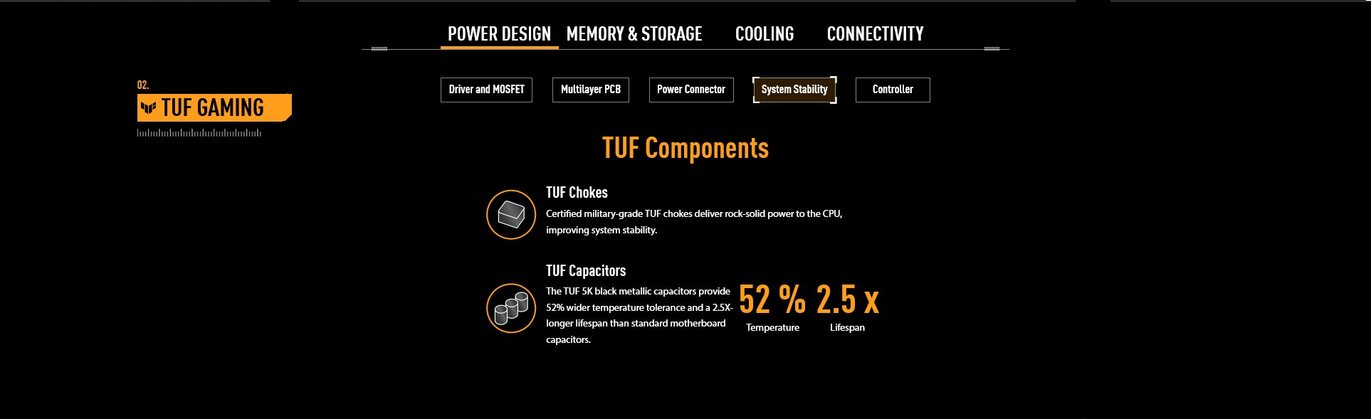 A large marketing image providing additional information about the product ASUS TUF Gaming B760M-Plus WiFi II LGA1700 mATX Desktop Motherboard - Additional alt info not provided