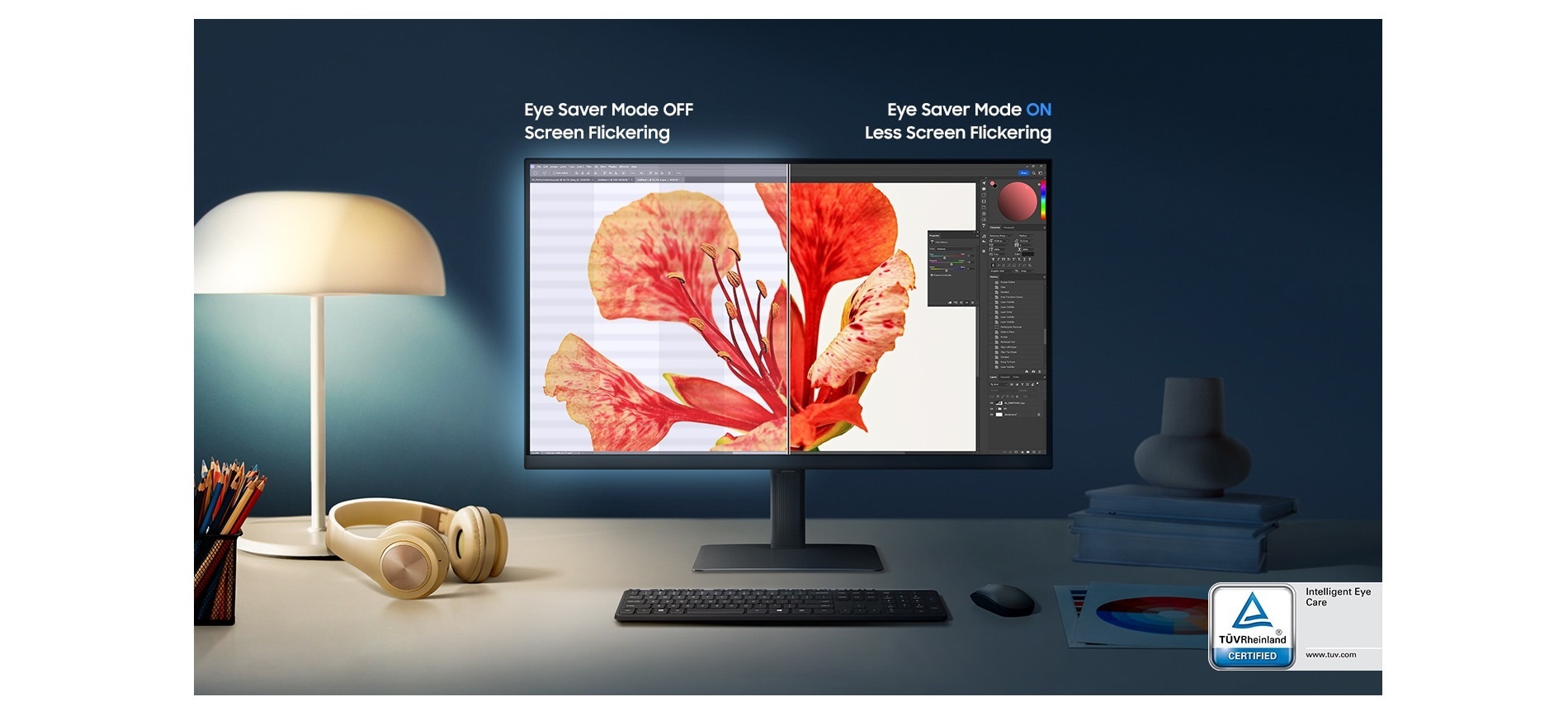 A large marketing image providing additional information about the product Samsung ViewFinity S60UD 32" 1440p 100Hz IPS Monitor - Additional alt info not provided