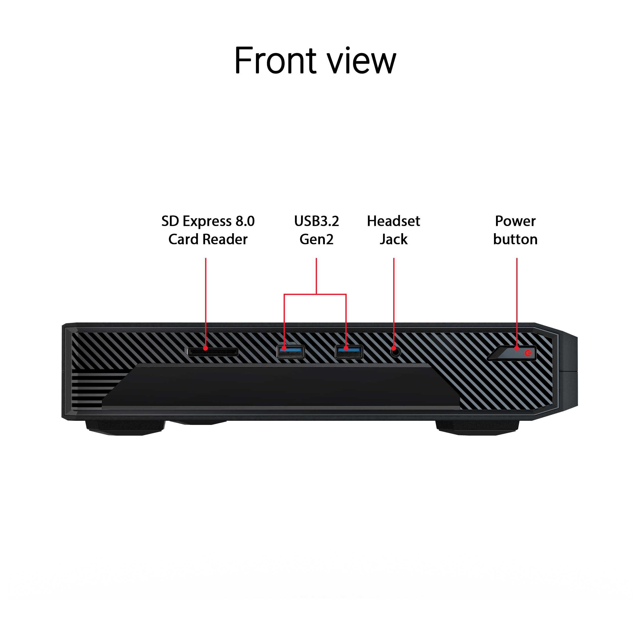 A large marketing image providing additional information about the product ASUS Gaming NUC 14 Scorpion Canyon Ultra 9 Mini PC - Additional alt info not provided