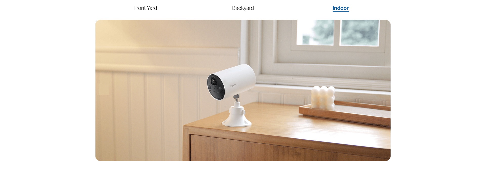 A large marketing image providing additional information about the product TP-Link Tapo TC82 - Smart Wire-Free Indoor/Outdoor Security Camera - Additional alt info not provided