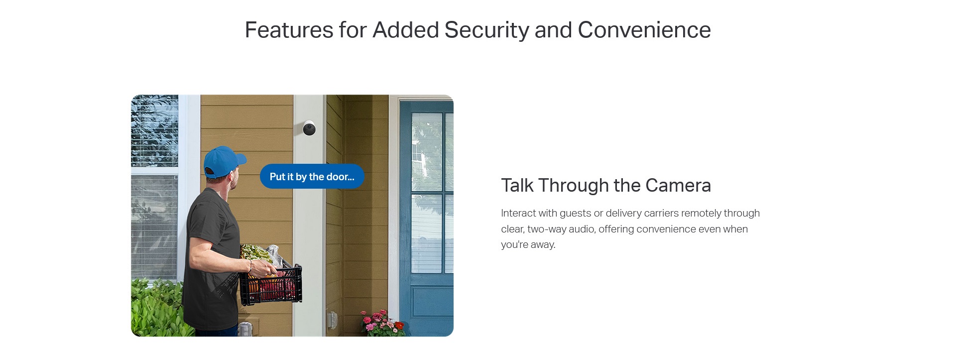 A large marketing image providing additional information about the product TP-Link Tapo TC82 - Smart Wire-Free Indoor/Outdoor Security Camera - Additional alt info not provided