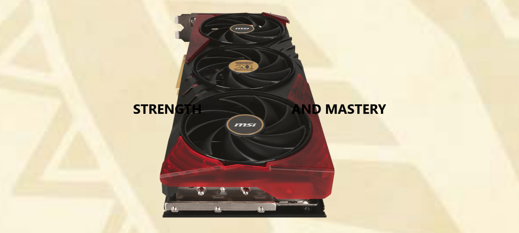 A large marketing image providing additional information about the product MSI GeForce RTX 4060 Ti Gaming Slim 8GB GDDR6X x GC30 Controller - Monster Hunter Edition - Additional alt info not provided