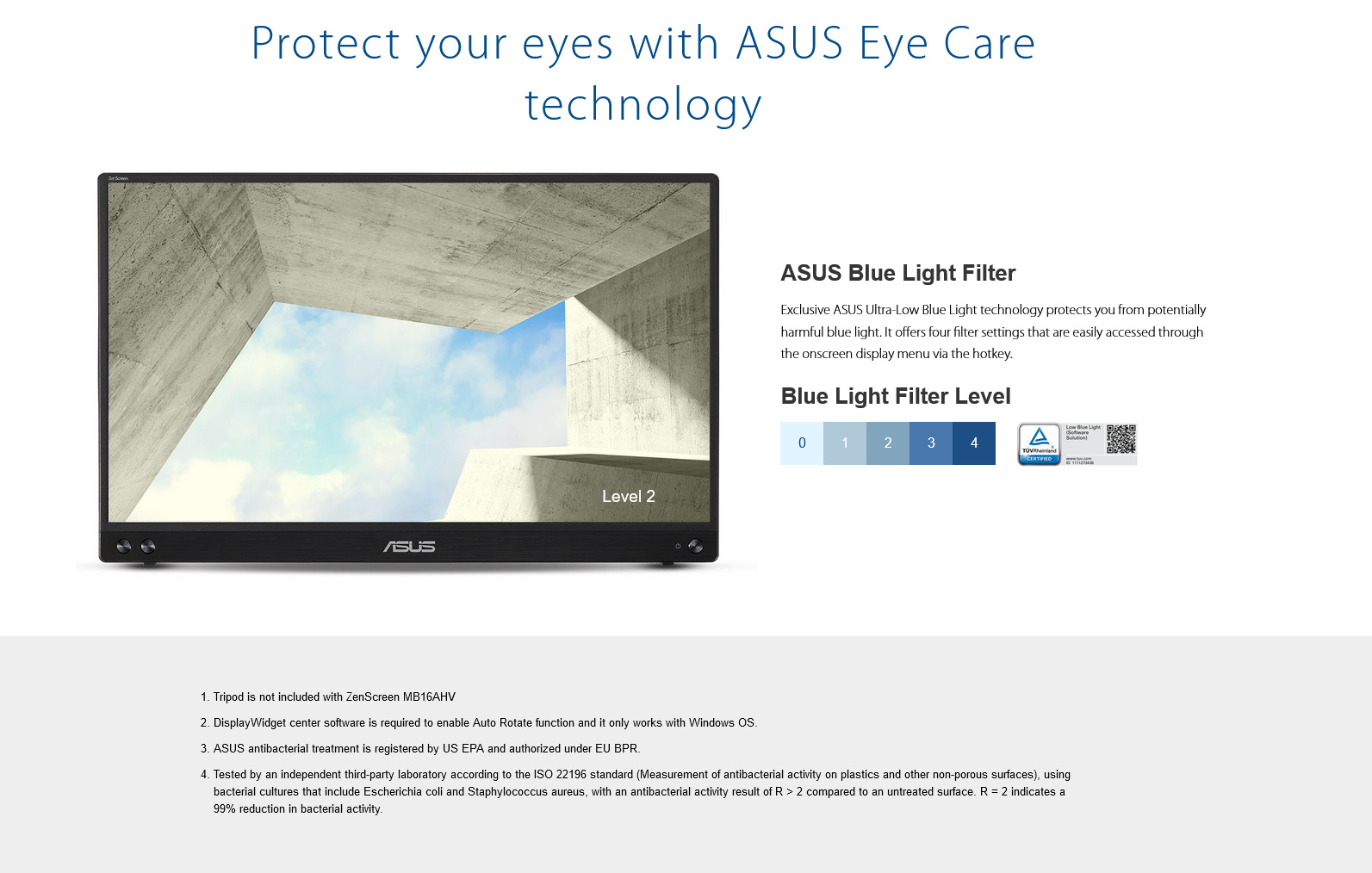 A large marketing image providing additional information about the product ASUS ZenScreen MB16AHV 16" 1080p 60Hz IPS Portable Monitor - Additional alt info not provided