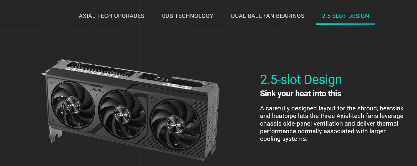 A large marketing image providing additional information about the product ASUS Prime GeForce RTX 4060 Ti OC 8GB GDDR6 - Additional alt info not provided