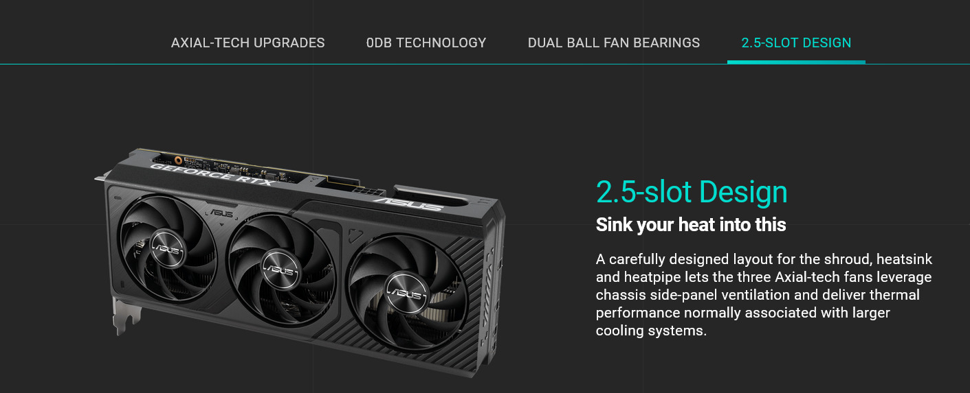 A large marketing image providing additional information about the product ASUS Prime GeForce RTX 4070 OC 12GB GDDR6X - Additional alt info not provided