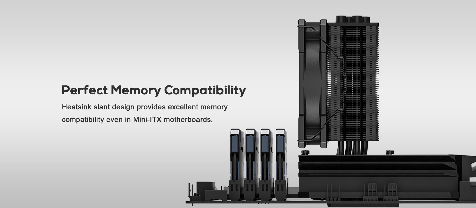 A large marketing image providing additional information about the product ID-COOLING Sweden Series SE-224-XTS ARGB CPU Cooler - Black - Additional alt info not provided