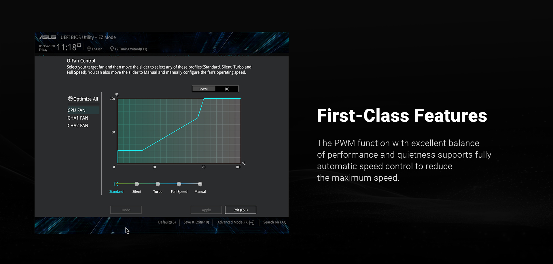 A large marketing image providing additional information about the product ID-COOLING TF Series Pro 120mm Case Fan - Black - Additional alt info not provided