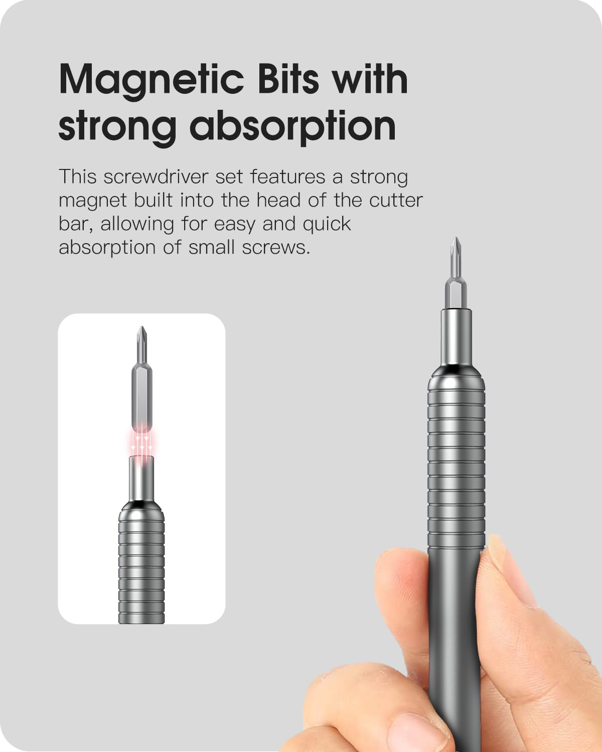 A large marketing image providing additional information about the product King'sdun 51 in 1 Precision Screwdriver Set - Additional alt info not provided