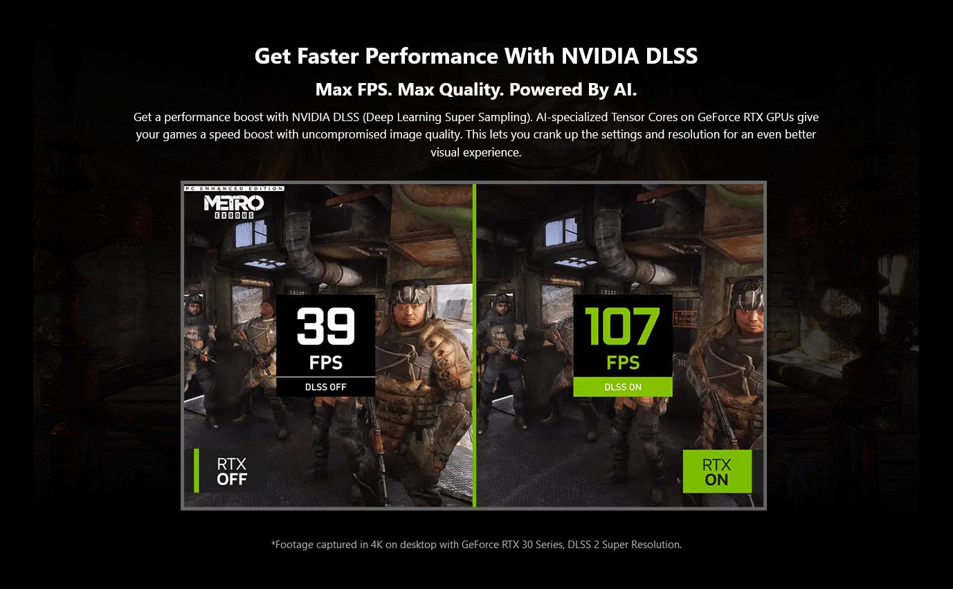 A large marketing image providing additional information about the product MSI GeForce RTX 3050 Low Profile OC 6G GDDR6 - Additional alt info not provided