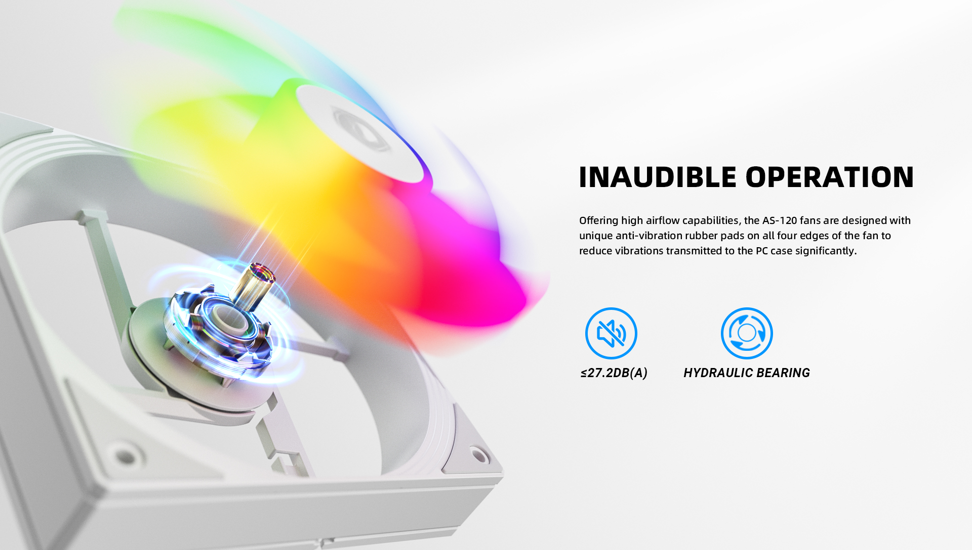 A large marketing image providing additional information about the product ID-COOLING FrostFlow FX240 240mm Infinity AIO CPU Liquid Cooler - White - Additional alt info not provided