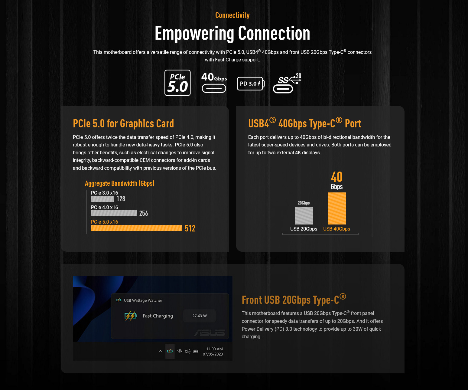 A large marketing image providing additional information about the product ASUS TUF Gaming X870-PLUS WiFi AM5 ATX Desktop Motherboard - Additional alt info not provided