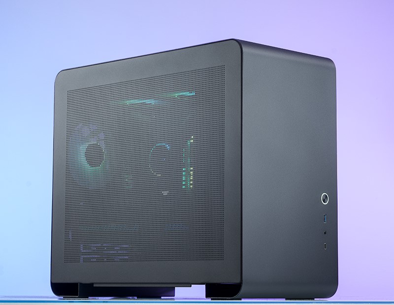 A large marketing image providing additional information about the product Jonsbo U4 Mini MESH mATX Case (Black) - Additional alt info not provided