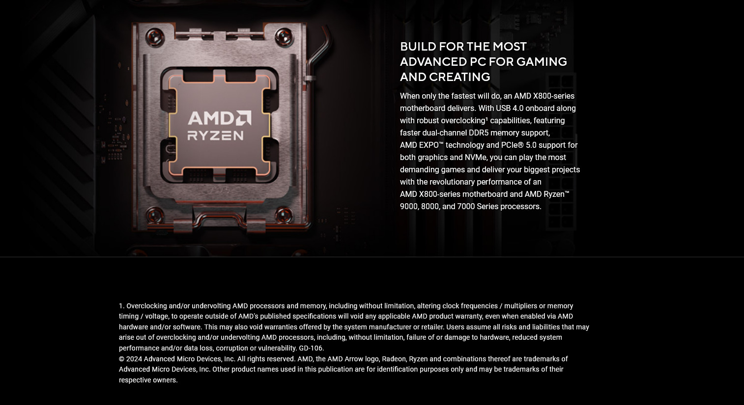 A large marketing image providing additional information about the product ASUS ProArt X870E-Creator WiFi AM5 ATX Desktop Motherboard - Additional alt info not provided