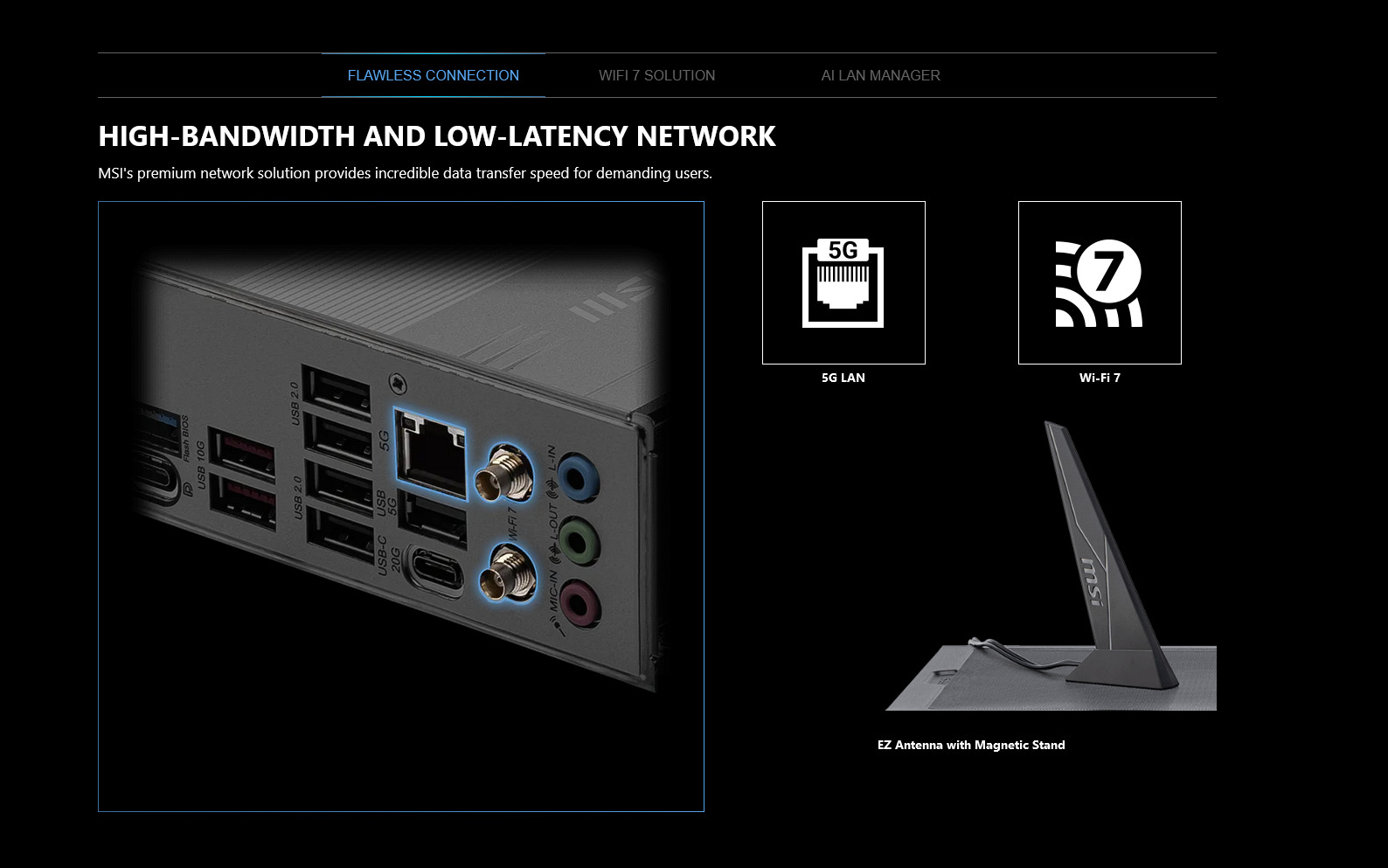 A large marketing image providing additional information about the product MSI PRO X870-P WiFi AM5 ATX Desktop Motherboard - Additional alt info not provided