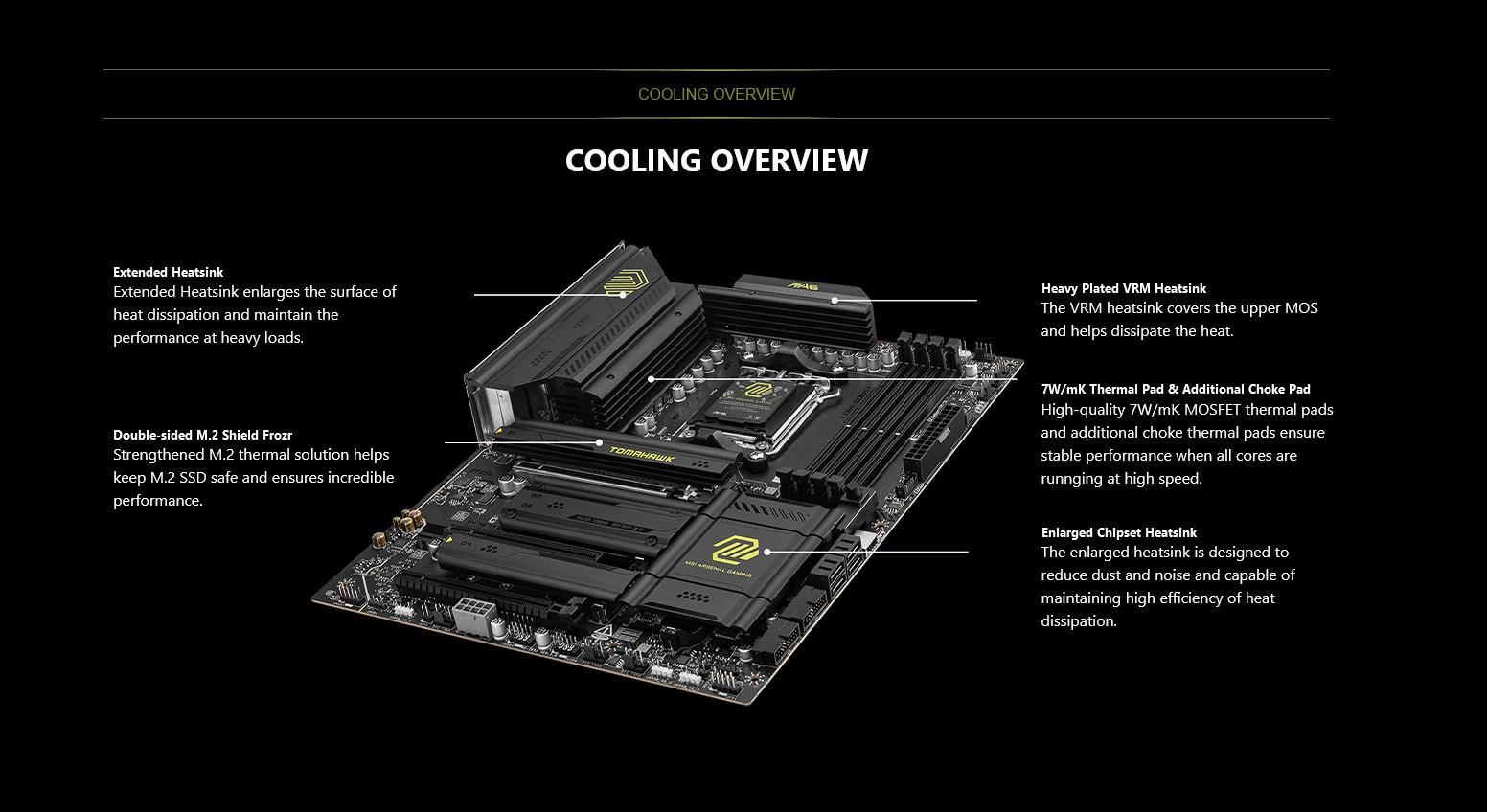 A large marketing image providing additional information about the product MSI MAG X870 Tomahawk WiFi AM5 ATX Desktop Motherboard - Additional alt info not provided