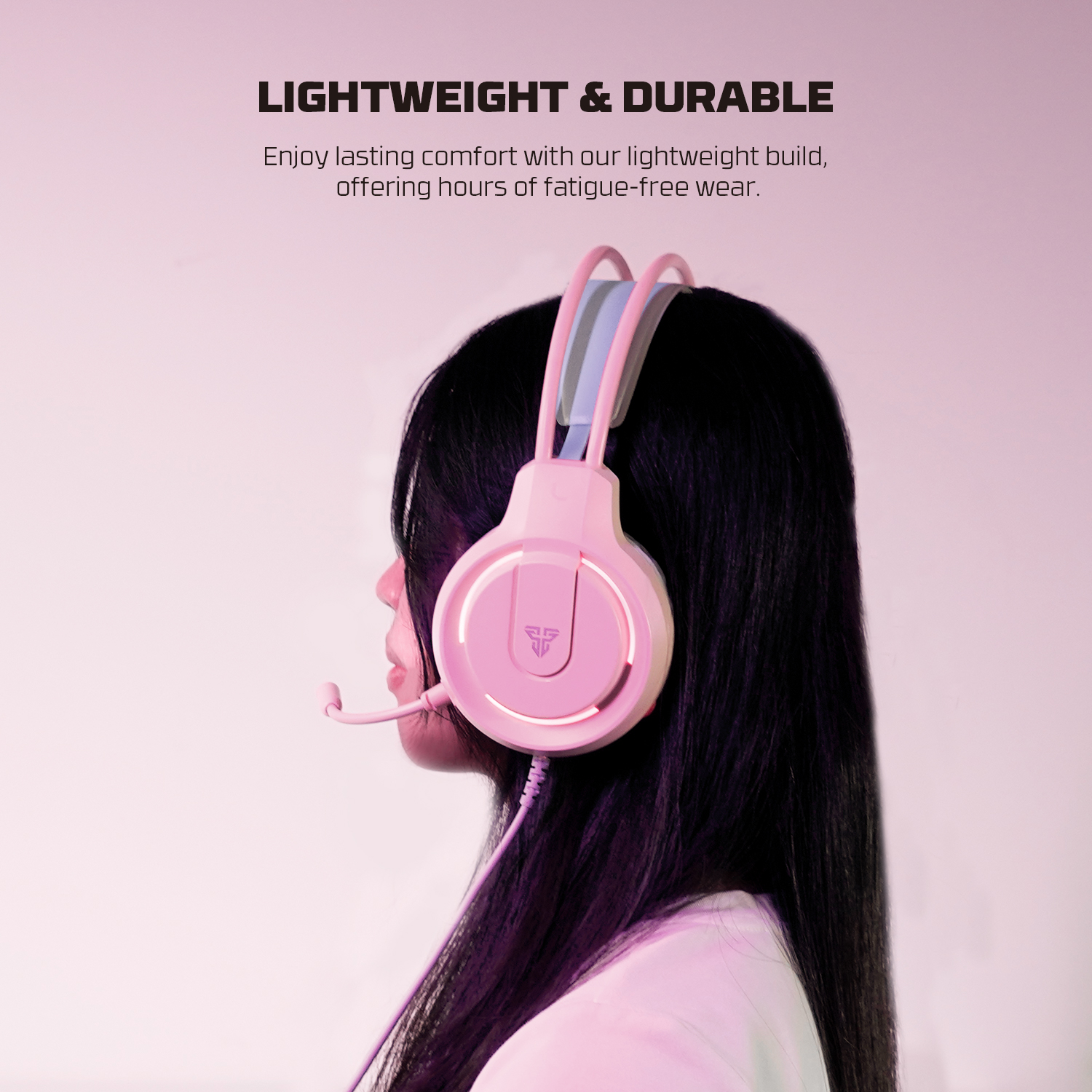 A large marketing image providing additional information about the product Fantech P51 5-in-1 Power Bundle - Pink - Additional alt info not provided