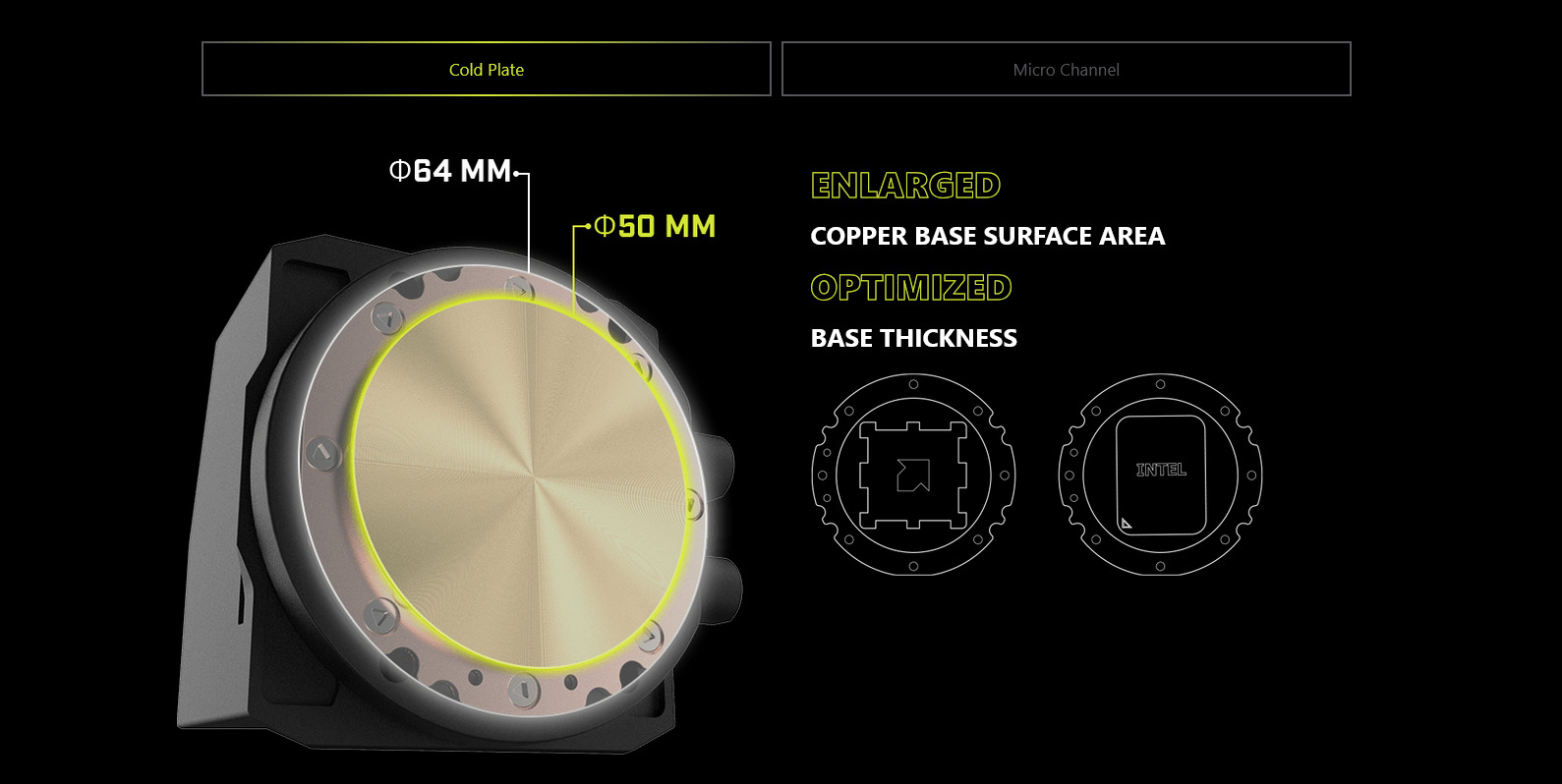 A large marketing image providing additional information about the product MSI MAG Coreliquid I240 240mm AIO Liquid CPU Cooler - Additional alt info not provided