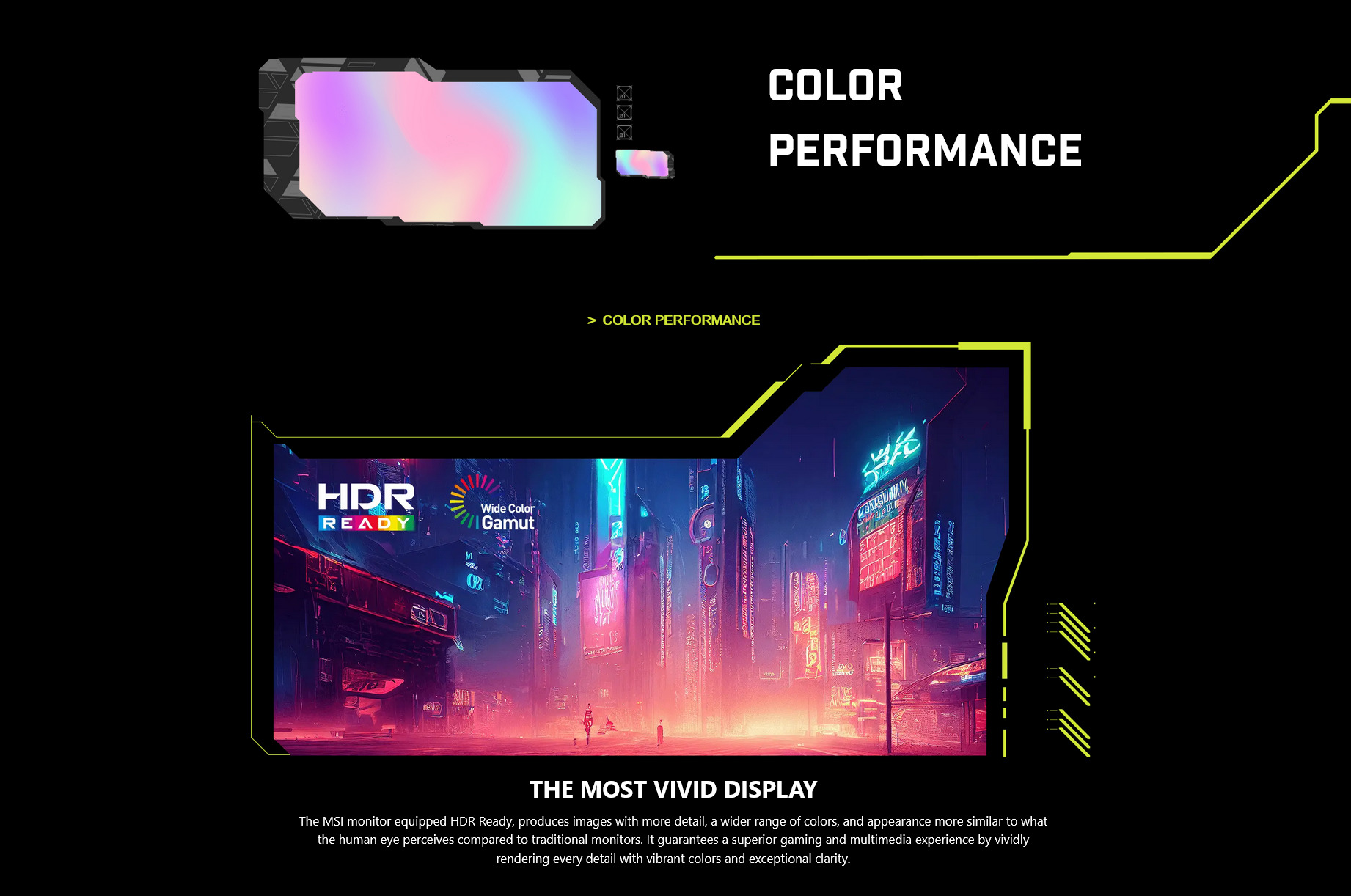 A large marketing image providing additional information about the product MSI MAG 276CXF 27" Curved 1080p 280Hz 0.5ms Rapid VA Monitor - Additional alt info not provided