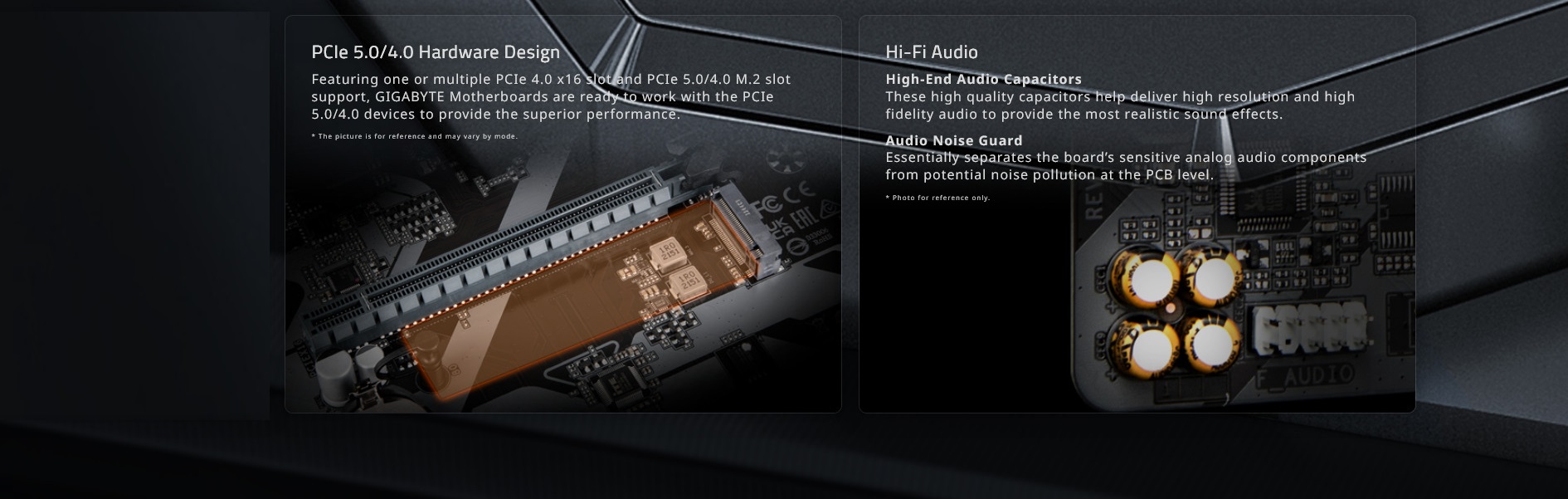 A large marketing image providing additional information about the product Gigabyte B650 UD AC AM5 ATX Desktop Motherboard - Additional alt info not provided