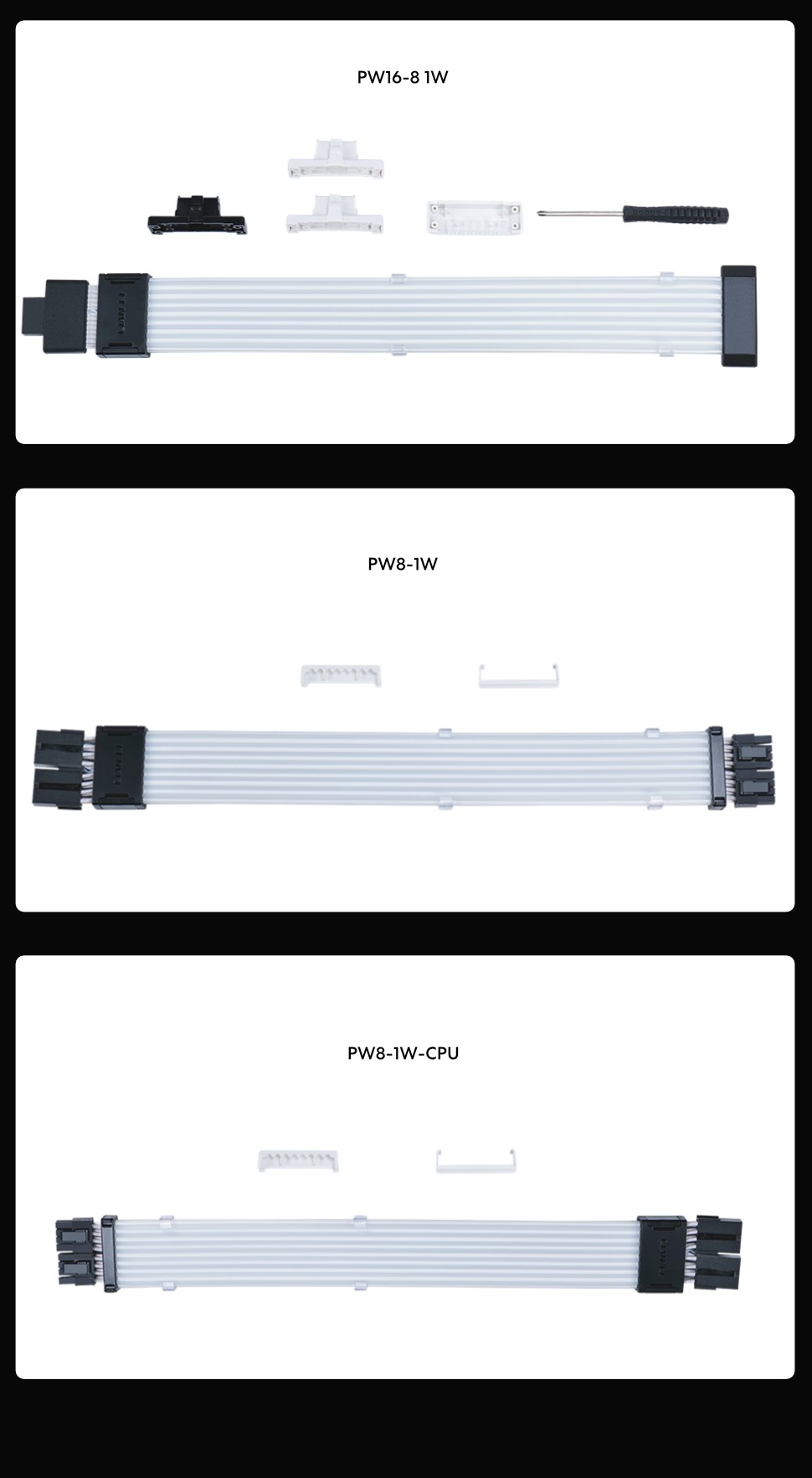 A large marketing image providing additional information about the product Lian Li Strimer Wireless 24-Pin ARGB LED Extension Cable (w/ RF Wireless Controller) - Additional alt info not provided