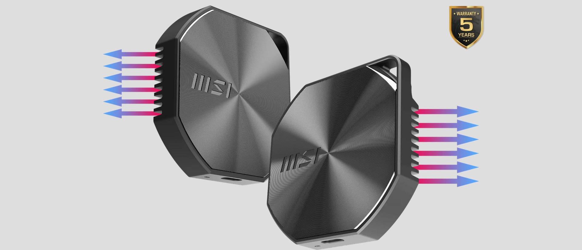 A large marketing image providing additional information about the product MSI DataMag 20Gbps Magnetic Portable SSD - 1TB - Additional alt info not provided