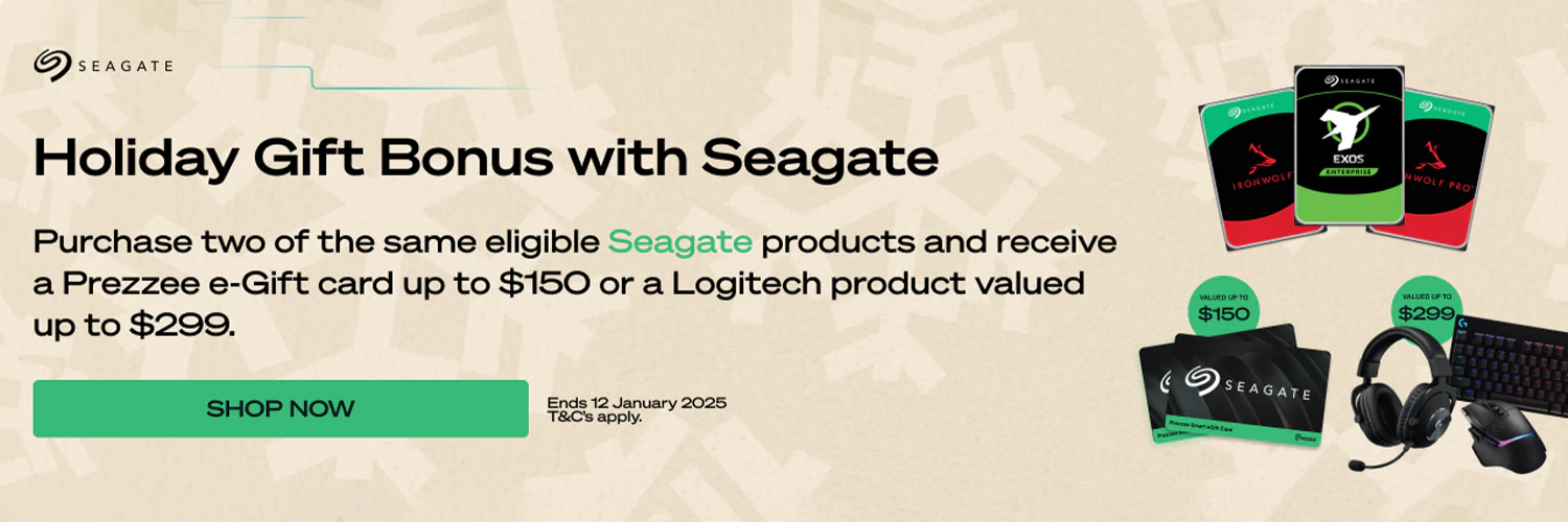 Claim Your Holiday Season Reward with Seagate | PLE Computers