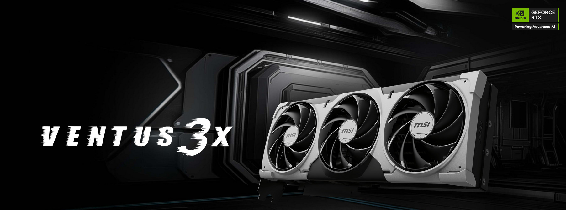 A large marketing image providing additional information about the product MSI GeForce RTX 5080 Ventus 3X OC Plus 16GB GDDR7 - Additional alt info not provided