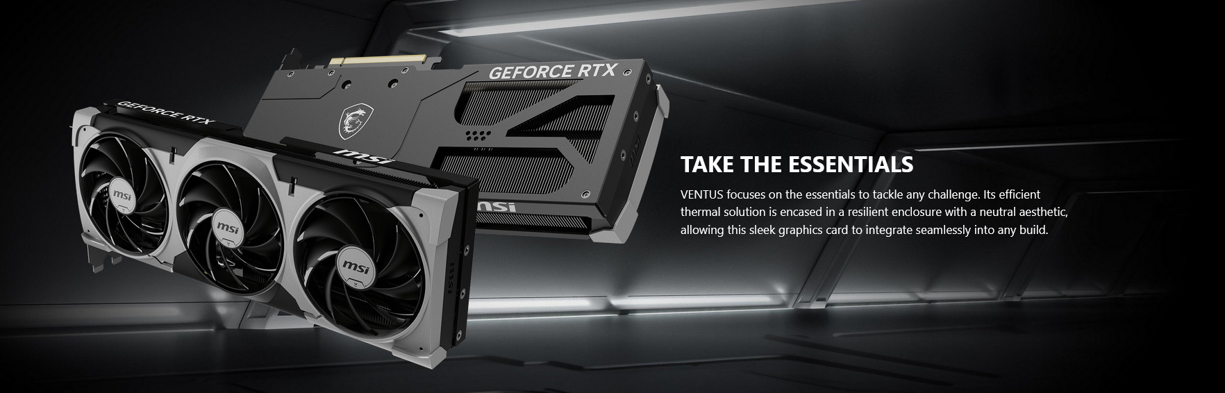 A large marketing image providing additional information about the product MSI GeForce RTX 5080 Ventus 3X OC Plus 16GB GDDR7 - Additional alt info not provided