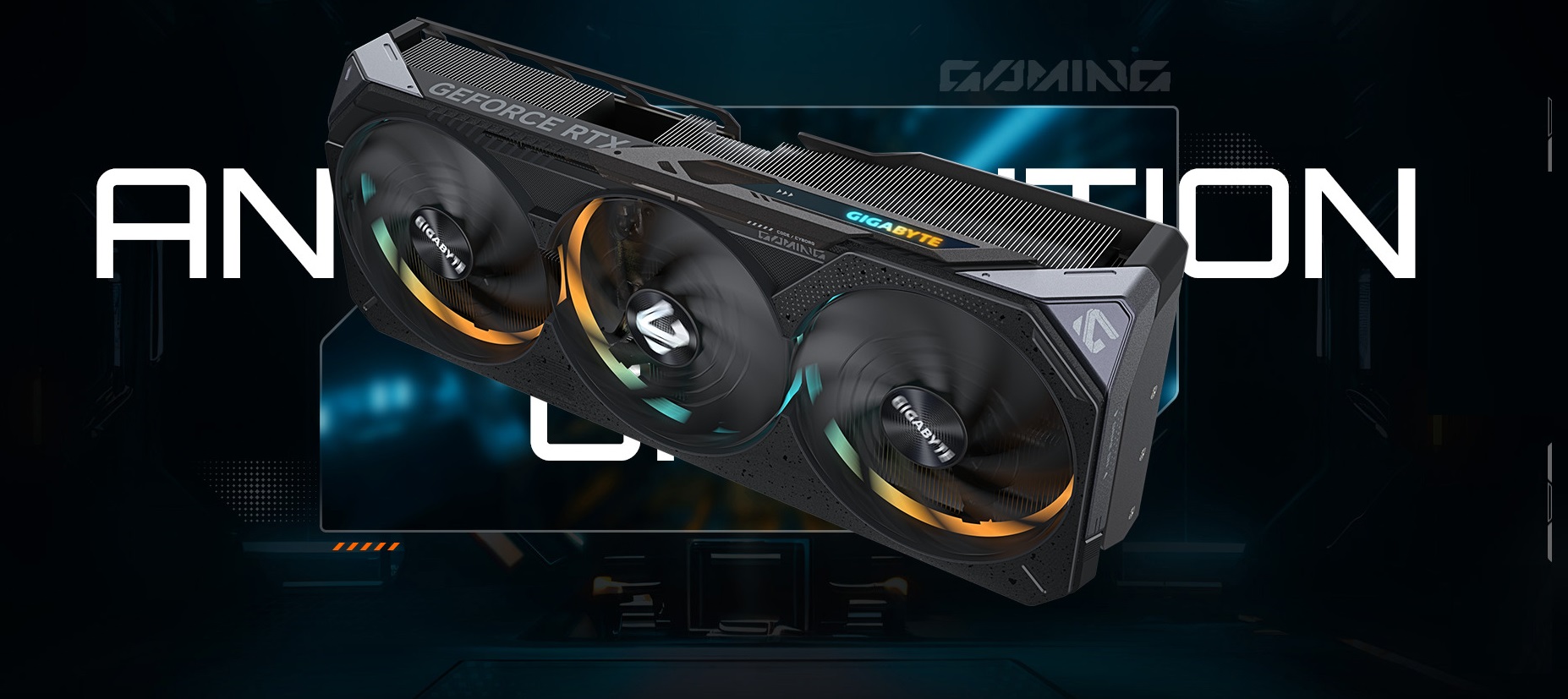 A large marketing image providing additional information about the product Gigabyte GeForce RTX 5080 Gaming OC 16GB GDDR7 - Additional alt info not provided