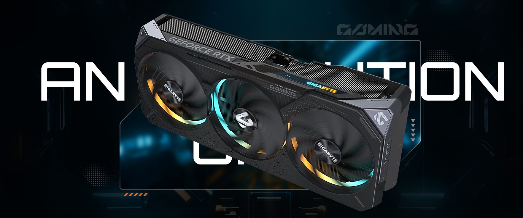 A large marketing image providing additional information about the product Gigabyte GeForce RTX 5090 Gaming OC 32GB GDDR7 - Additional alt info not provided