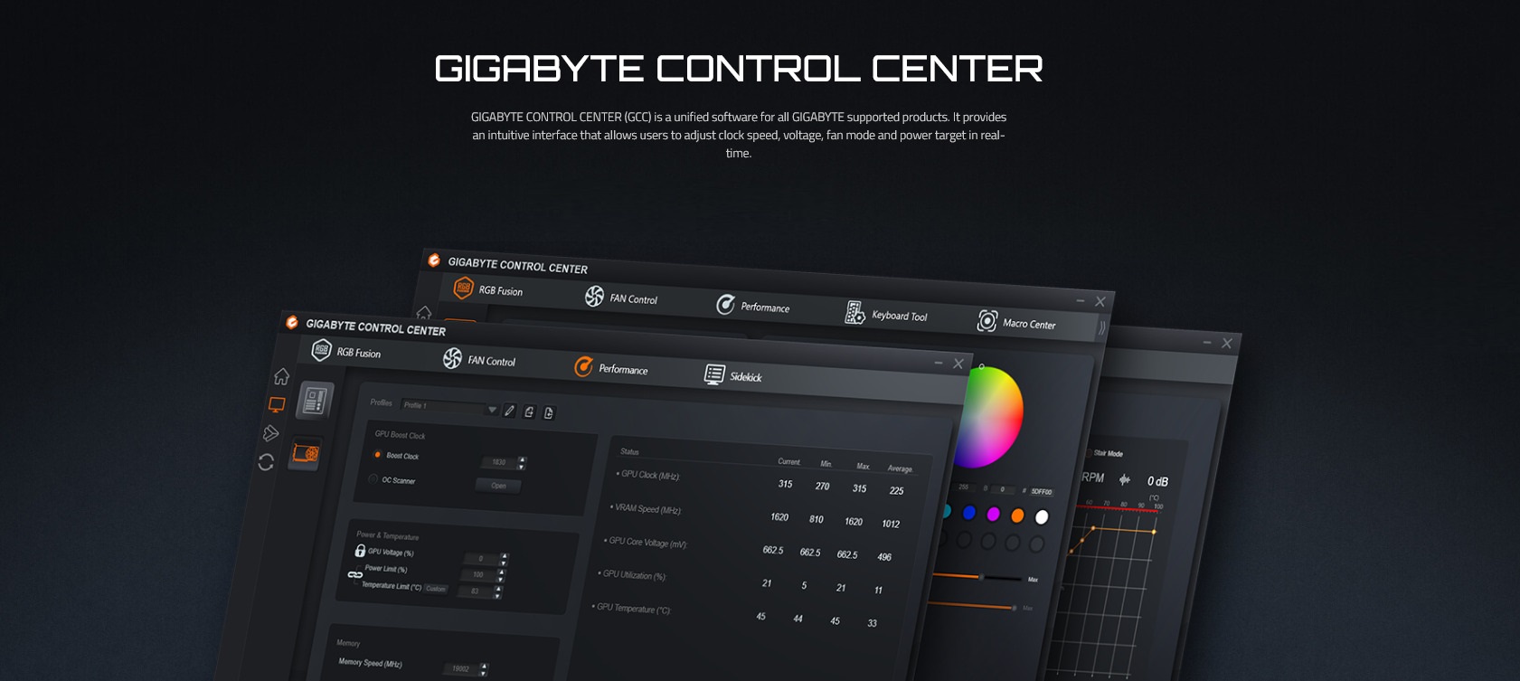 A large marketing image providing additional information about the product Gigabyte GeForce RTX 5090 Gaming OC 32GB GDDR7 - Additional alt info not provided