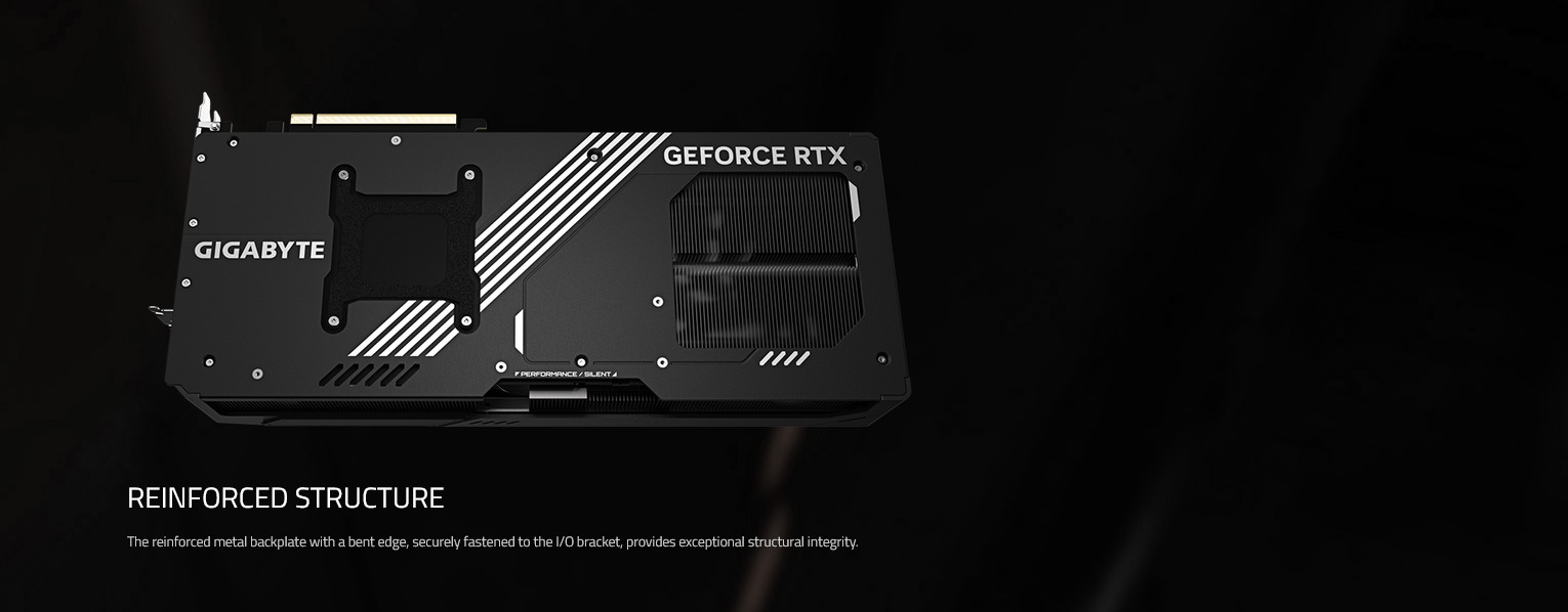 A large marketing image providing additional information about the product Gigabyte GeForce RTX 5090 Windforce 32GB GDDR7 - Additional alt info not provided