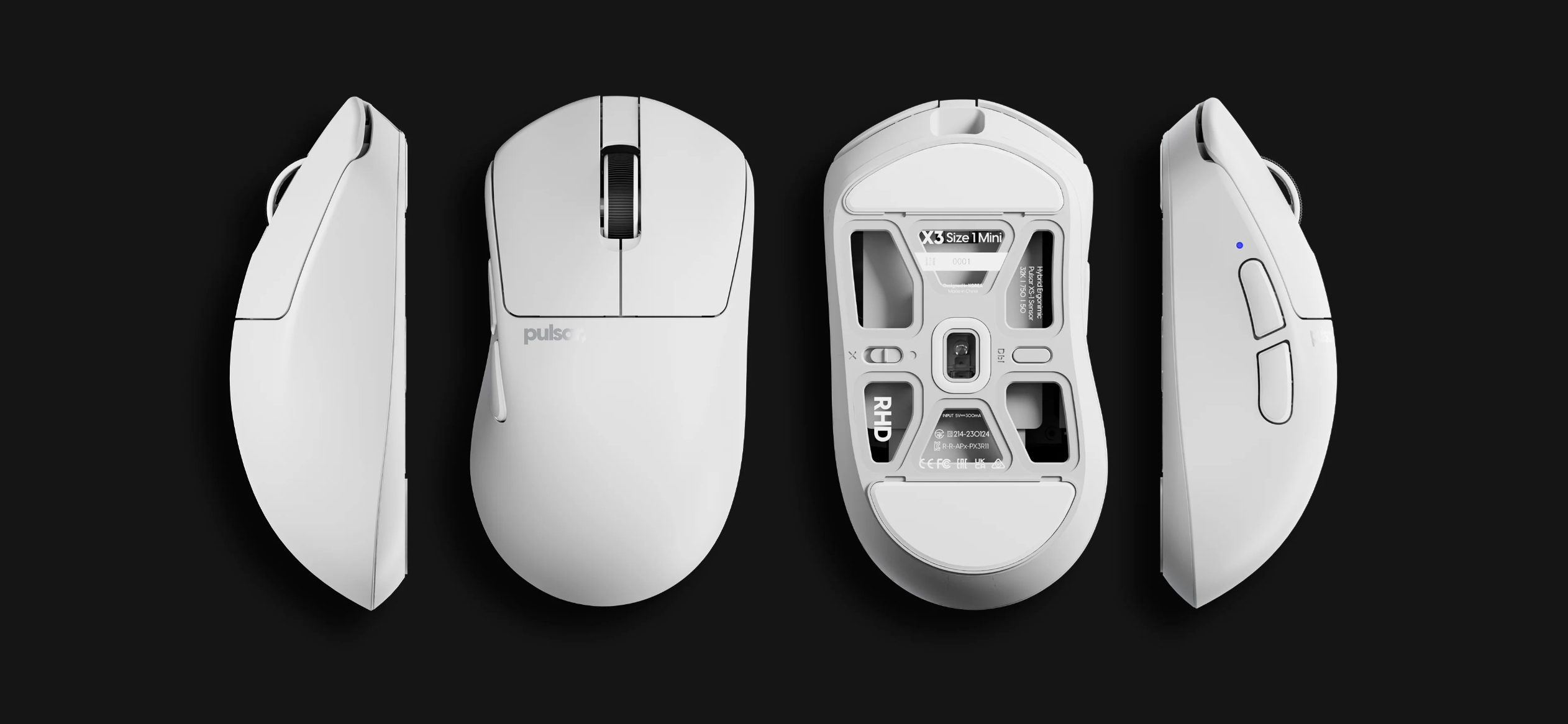 X3 Mini Gaming Mouse – Pulsar Gaming Gears Japan