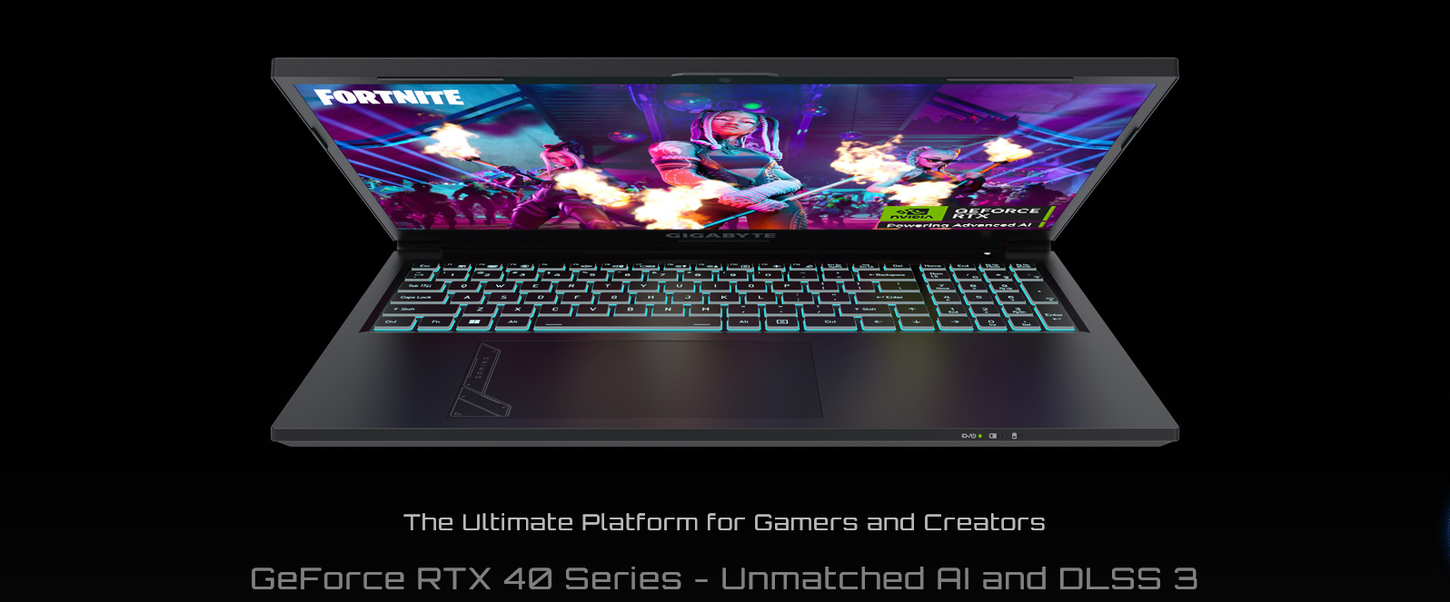A large marketing image providing additional information about the product Gigabyte G6 (MF) - 16" 165Hz, i7-13700H, RTX 4050, 16GB/1TB - Win 11 Gaming Notebook - Additional alt info not provided