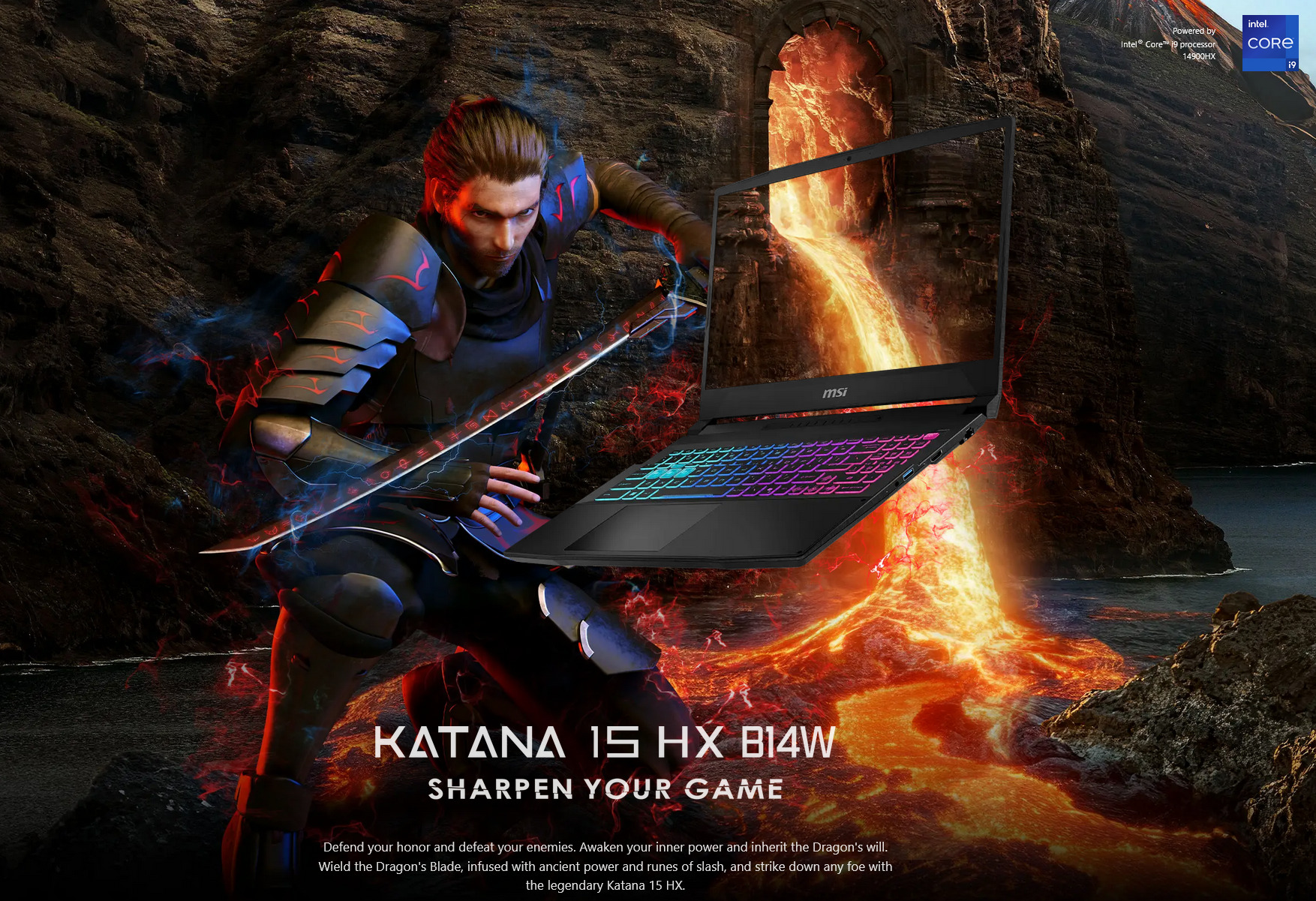 MSI Katana 15 HX (B14W) - 15.6" 165Hz, i7-14650HX, RTX 5070, 16GB/512GB -  Win 11 Gaming Notebook | PLE Computers