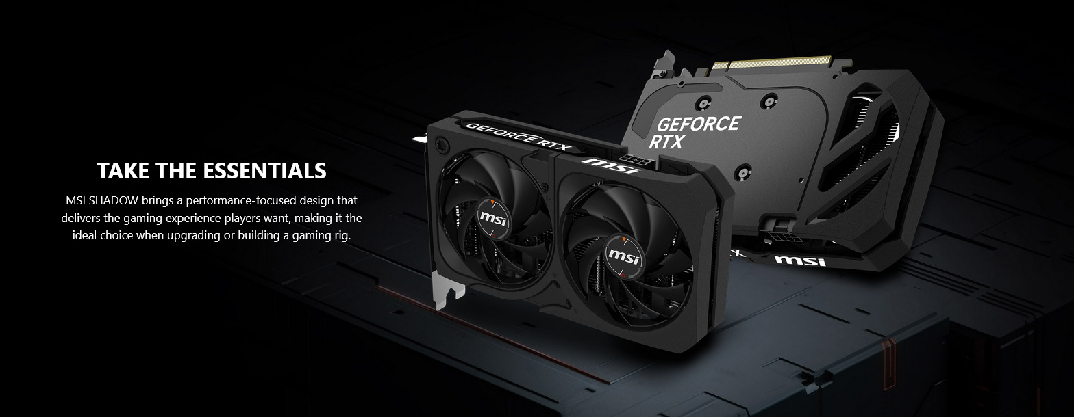 MSI GeForce RTX 5060 Shadow 2X OC 8GB GDDR7 | PLE Computers