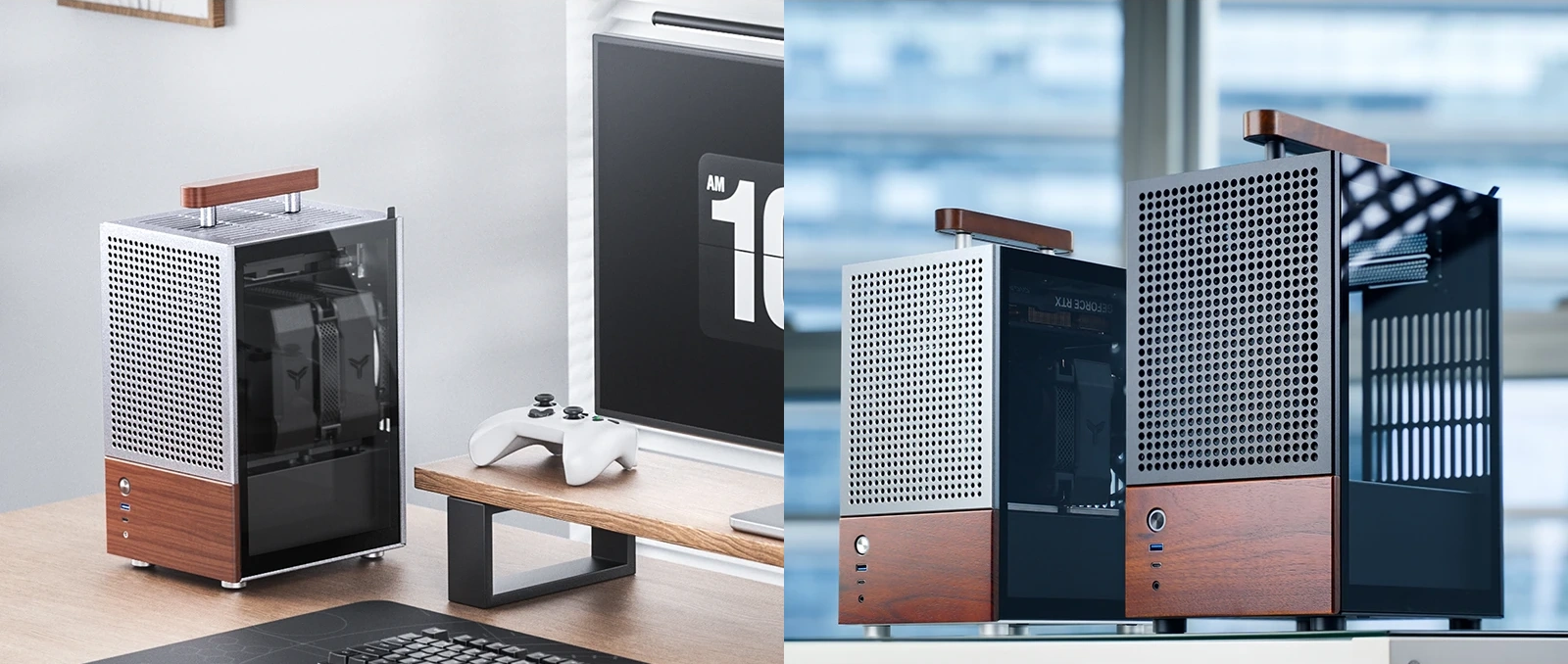 Jonsbo T6 SFF 13.6L Mini-ITX Case (Silver) | PLE Computers