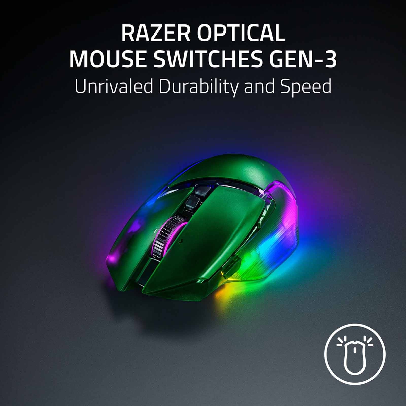Razer Basilisk V3 Pro 35K - Ergonomic Wireless Gaming Mouse