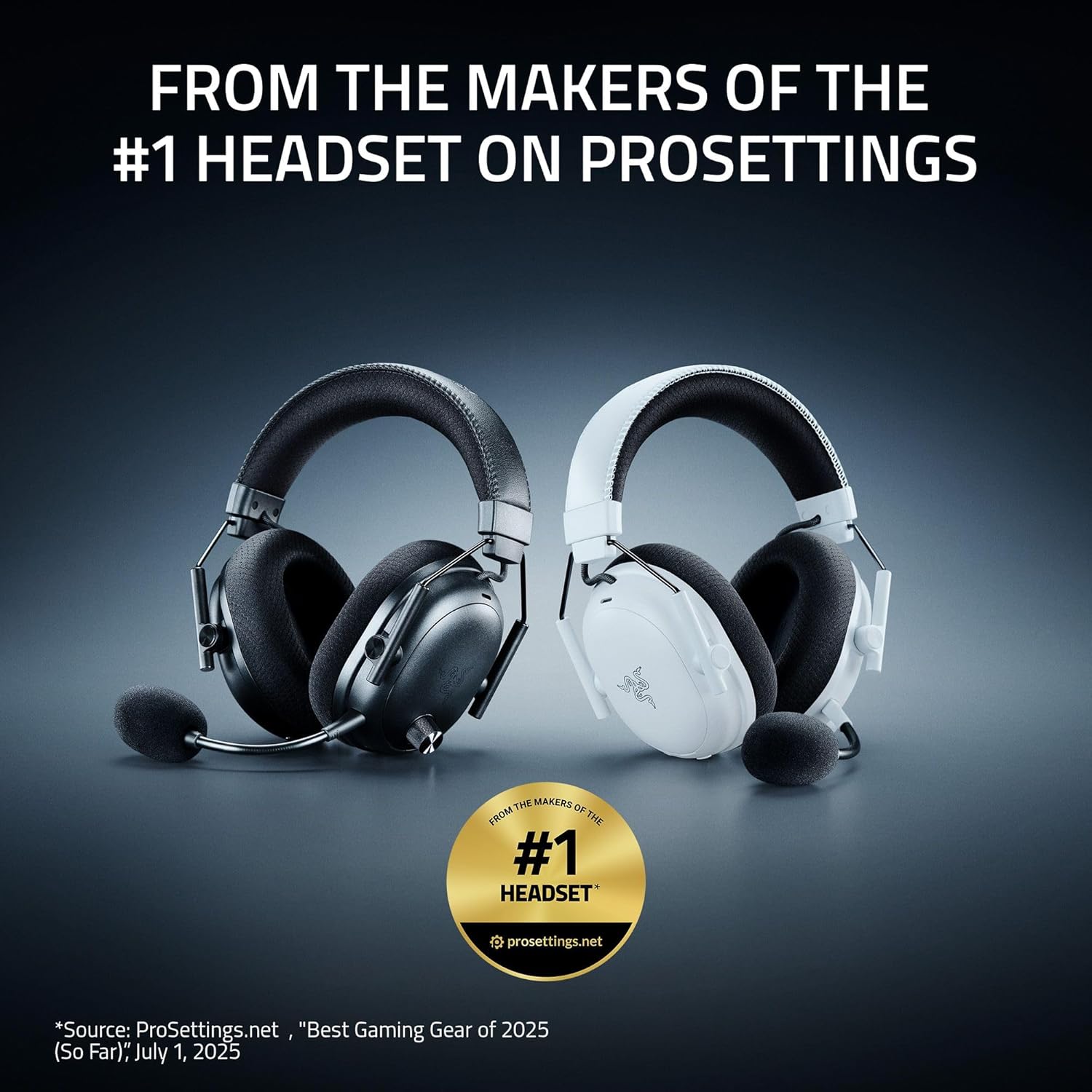 Razer BlackShark V3 Pro - Wireless ANC Gaming Headset (White