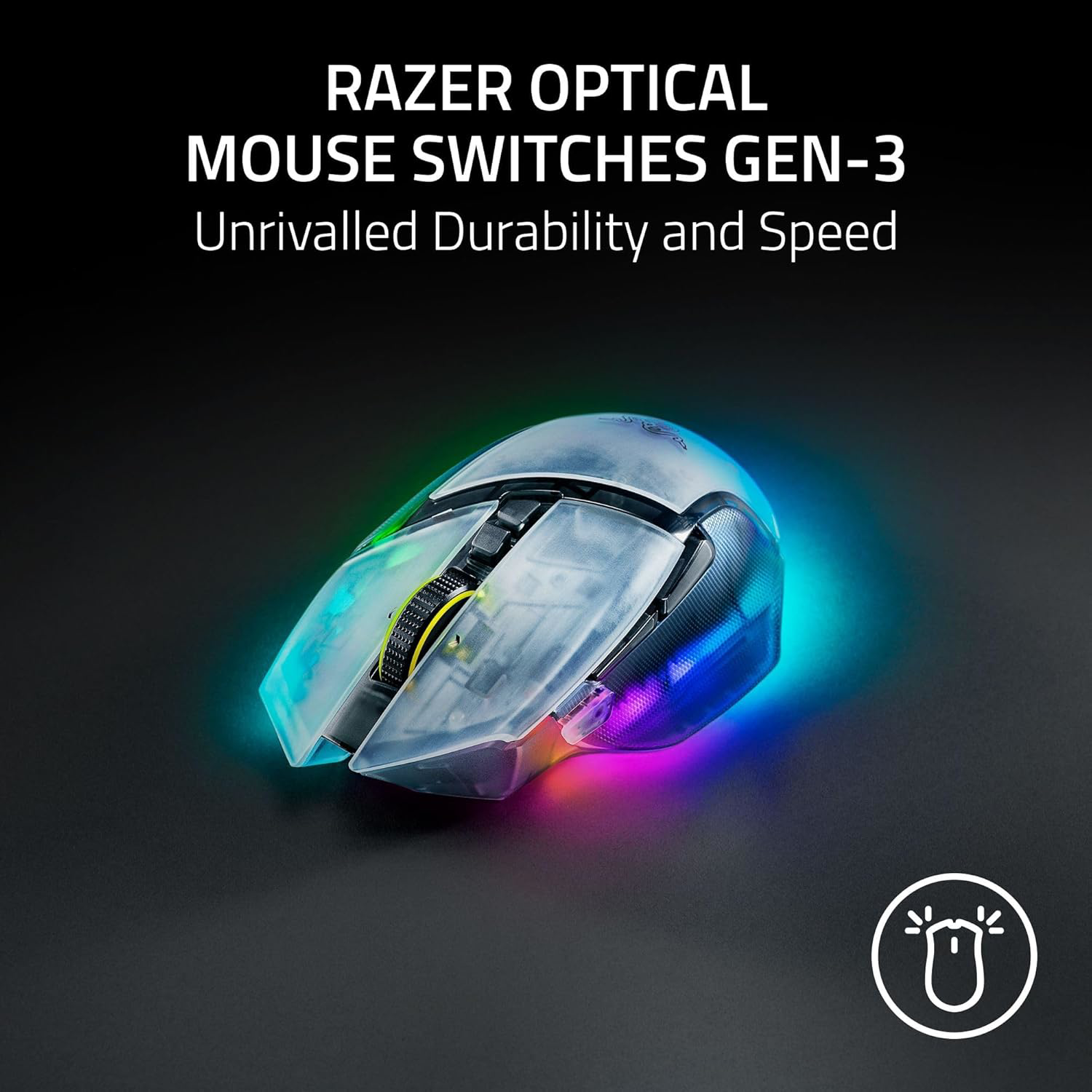 Razer Basilisk V3 Pro 35K - Ergonomic Wireless Gaming Mouse 