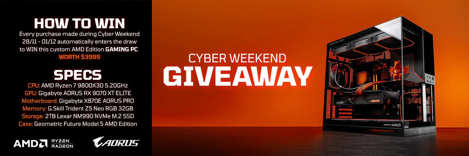 Computer Giveaways CyberWeekend2025 PC Giveaway | PLE Computers