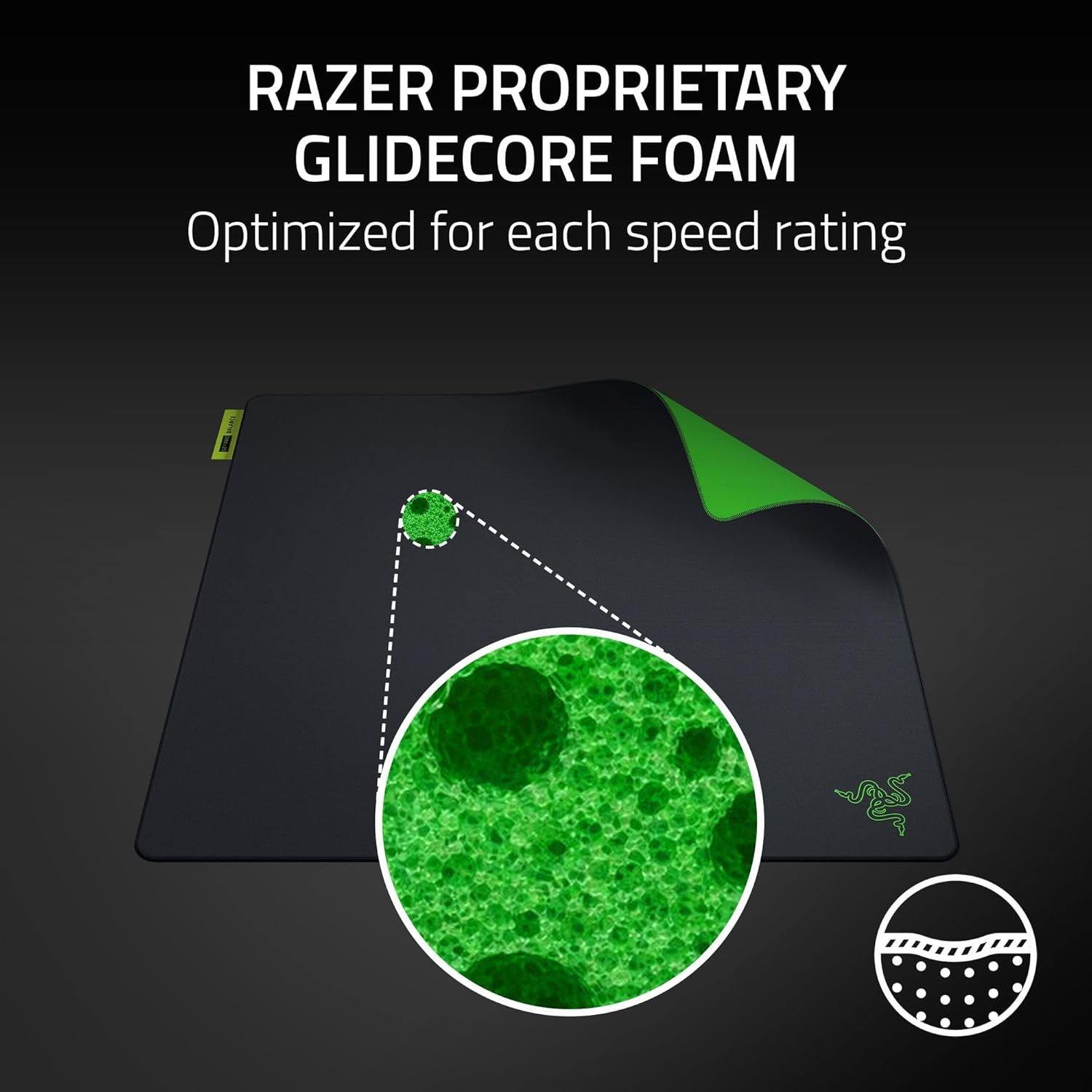 Razer Gigantus V2 Pro - Soft Gaming Mouse Mat - Balance (Large